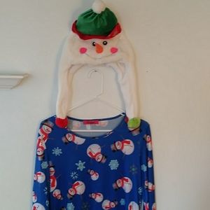 ⛄⛄Frosty the Snowman Minidress and Hat